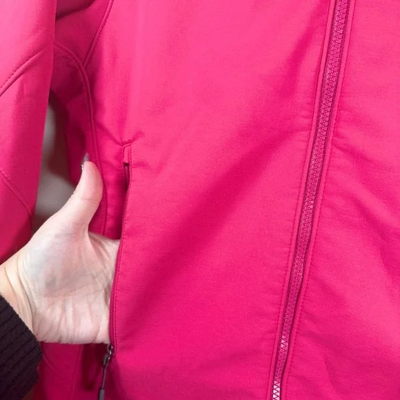 Patagonia Adze Softshell Jacket Sz Small Jeweled Berry Wind Block H2O Resistant - Picture 11 of 14